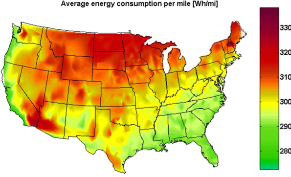 Nissan Leaf Range Environment