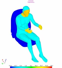 human thermal in seat